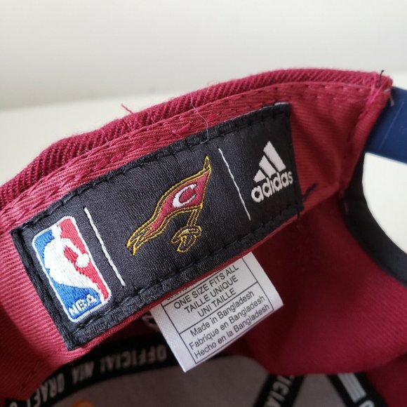 Adidas Cleveland Cavaliers Cavs Snapback Adjustable Hat Cap 2013 NBA DRAFT - Picture 9 of 9